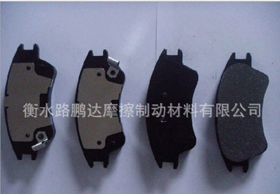 衡水路鹏达摩擦制动材料公司生产的刹车蹄厂家产品图片展示